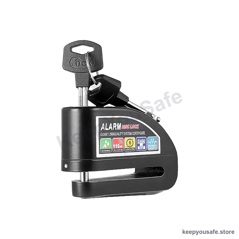 KeepYouSafe Alarm Disc Brake Lock