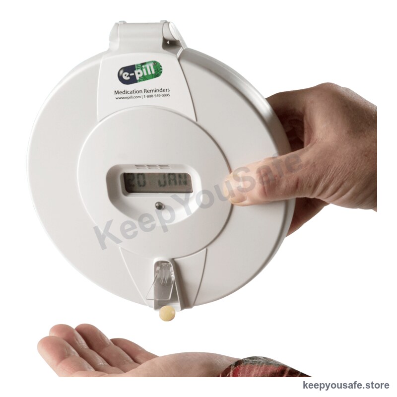 KeepYouSafe Automatic Pill Dispenser with Alarm