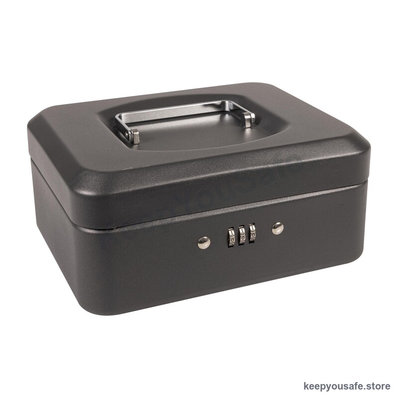 KeepYouSafe 8" Combination Cash Box