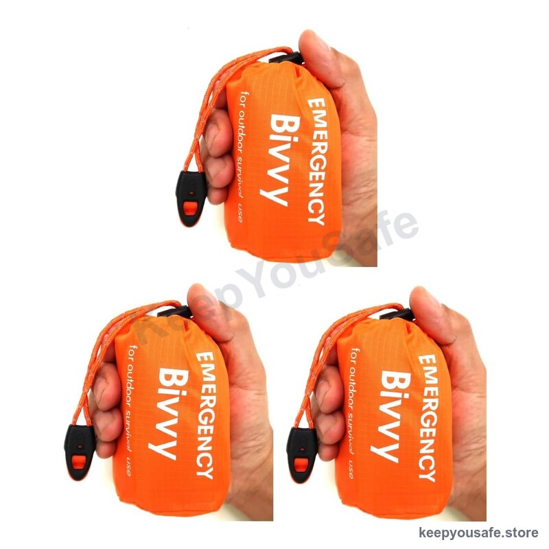 KeepYouSafe Emergency Blanket & Whistle Kit
