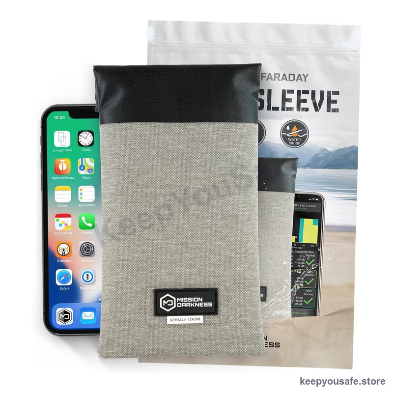 KeepYouSafe Faraday Phone Signal-Blocking Bag