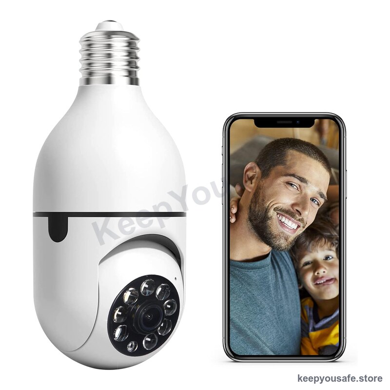 KeepYouSafe Light Bulb Security Camera