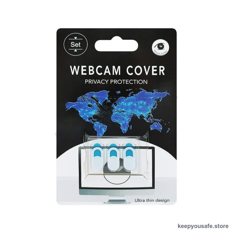 KeepYouSafe Webcam Cover Slides (3-Pack)