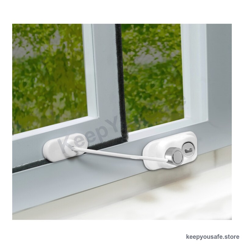 KeepYouSafe Keyed Window Restrictor 2-Pack